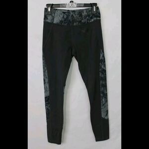 THE NORTH FACE BLACK GRAY LEGGINGS WOMENS SIZE SMALL